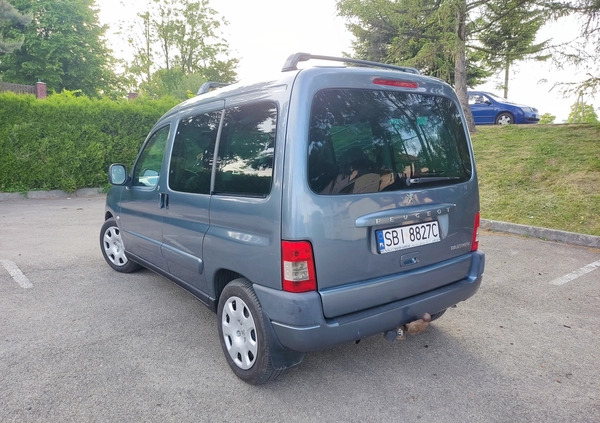 Peugeot Partner cena 11900 przebieg: 377981, rok produkcji 2007 z Biała małe 137